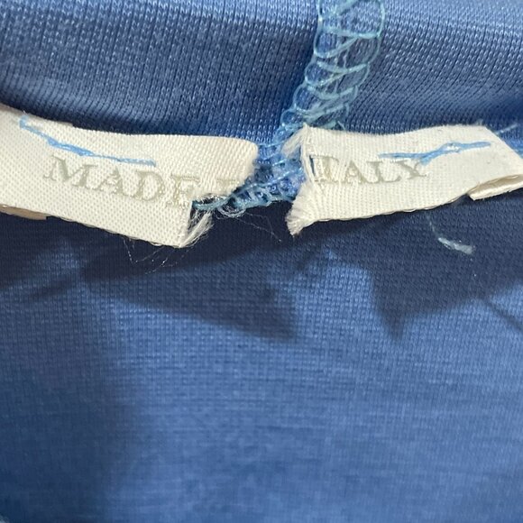 LOVE Flower Power Sweatshirt Hoodie Made In Italy Cotton Viscose - Picture 3 of 4